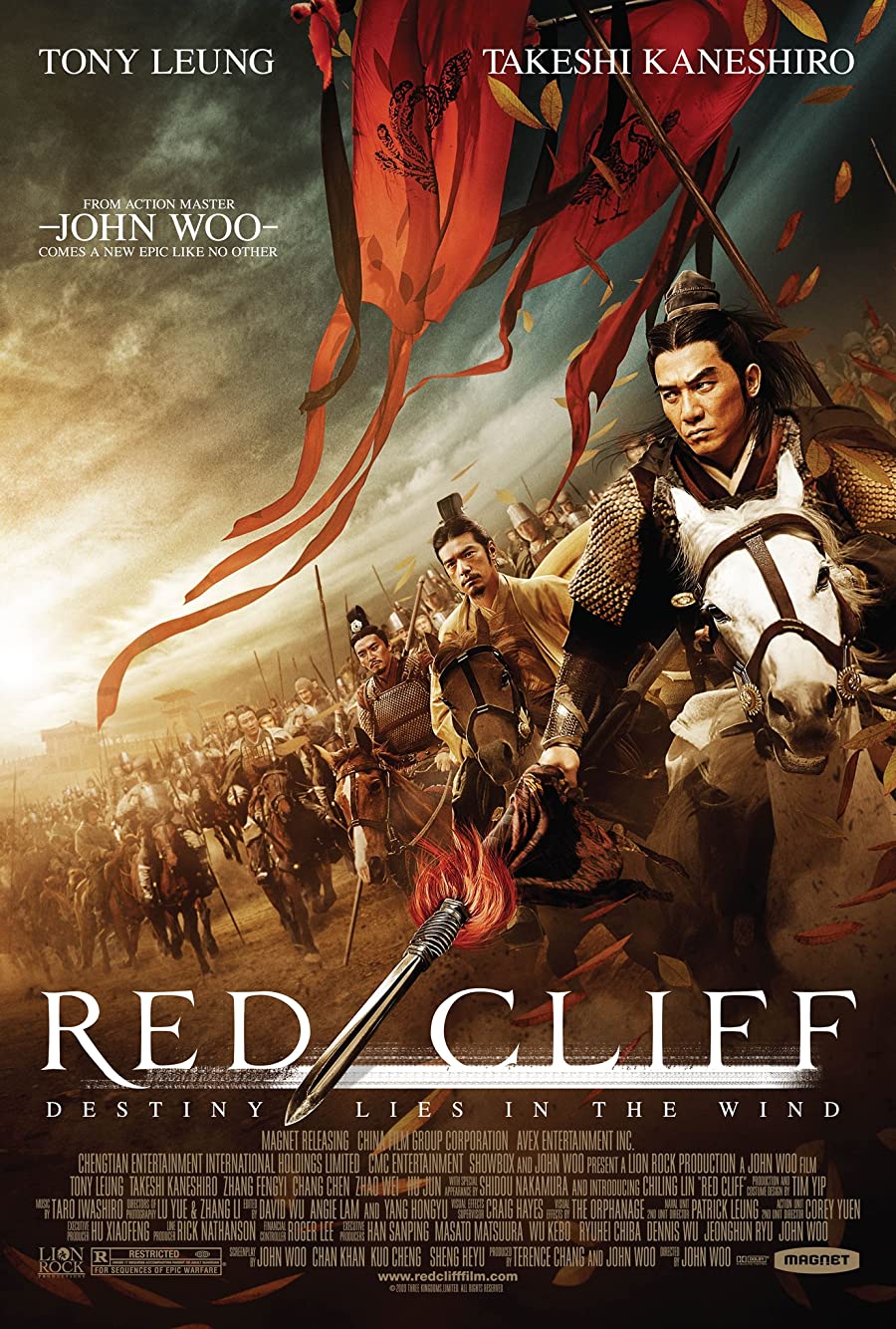 دانلود دوبله فارسی فیلم Red Cliff 2008