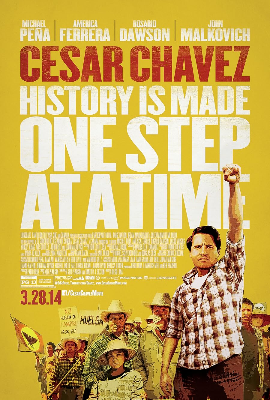 دانلود دوبله فارسی فیلم Cesar Chavez 2014
