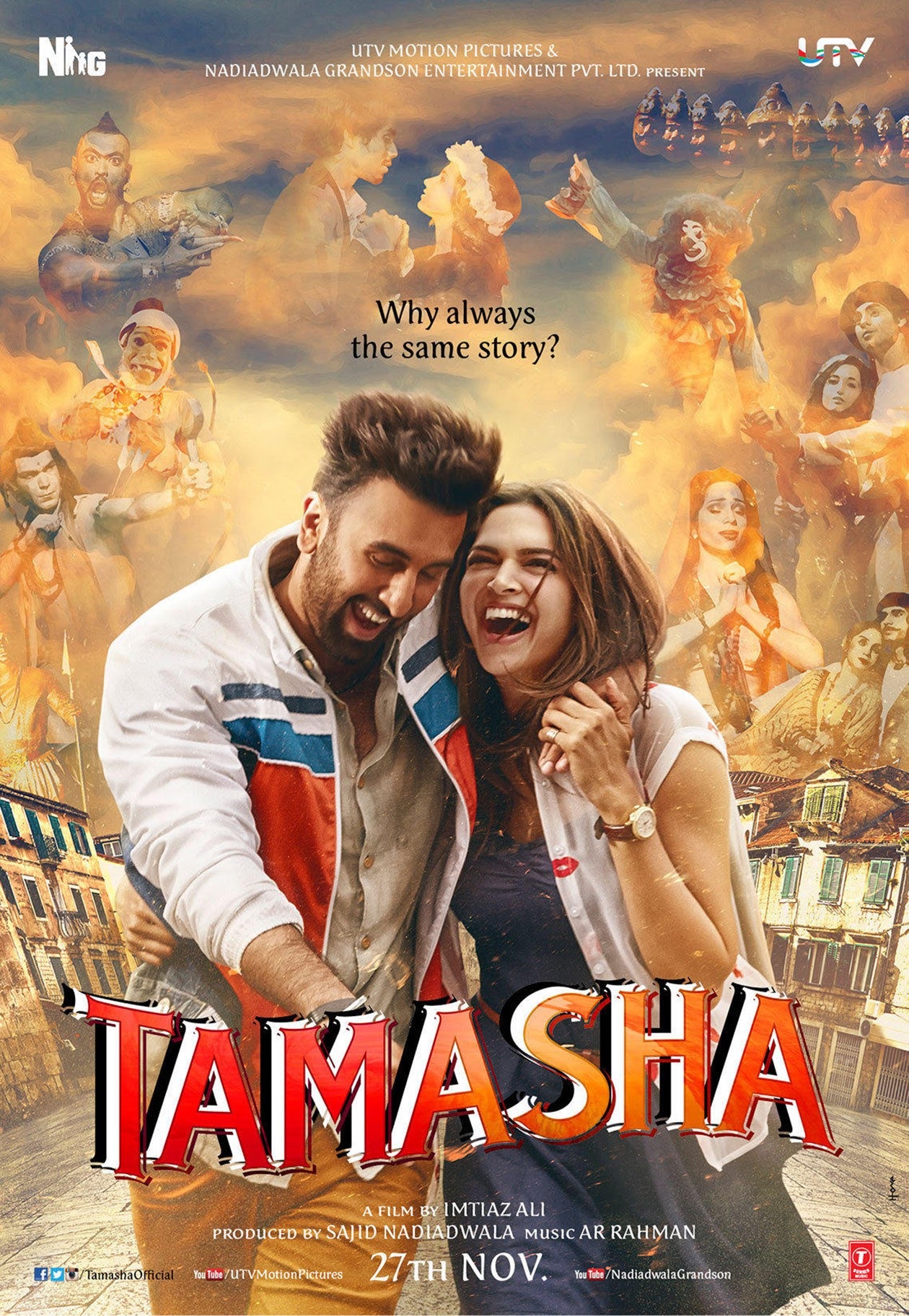 دانلود دوبله فارسی فیلم Tamasha 2015