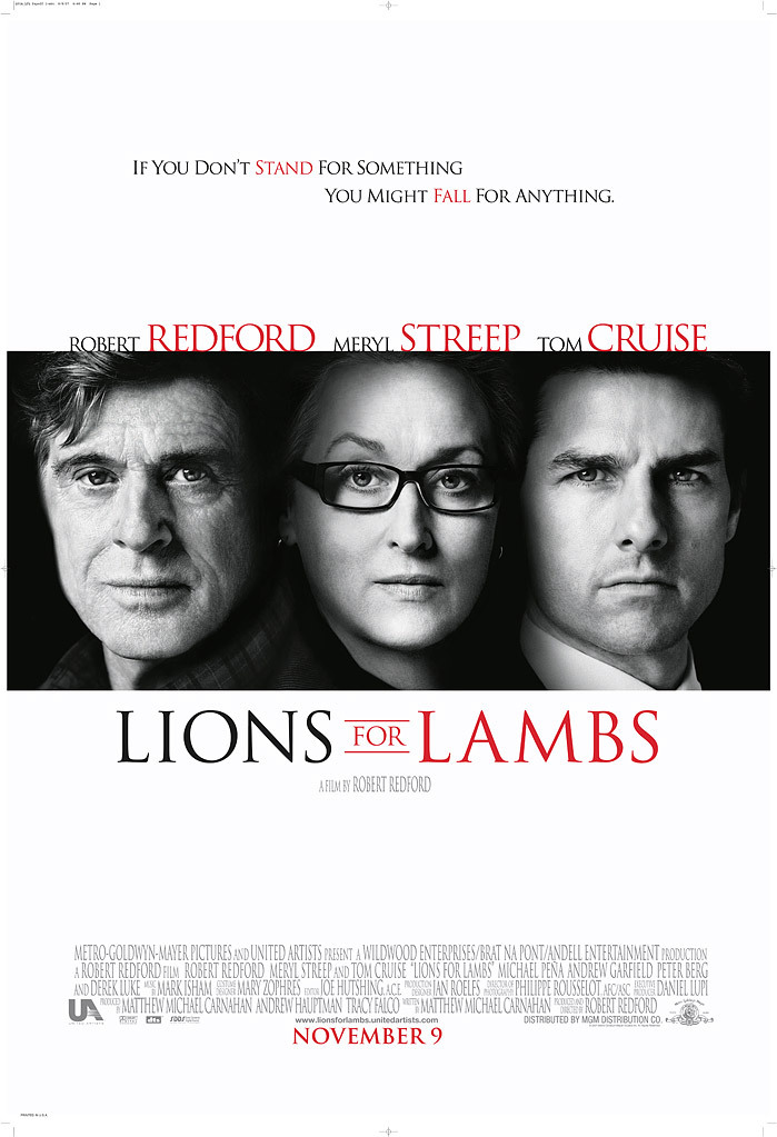 دانلود دوبله فارسی فیلم Lions for Lambs 2007