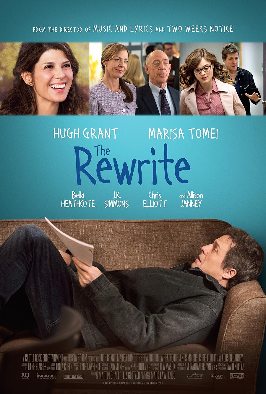 دانلود دوبله فارسی فیلم The Rewrite 2014