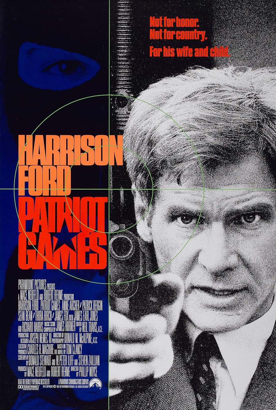 دانلود دوبله فارسی فیلم Patriot Games 1992 دانلود دوبله فارسی فیلم Patriot Games 1992