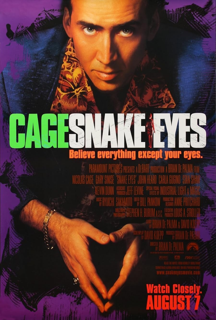دانلود فیلم Snake Eyes 1998 با زیرنویس چسبیده