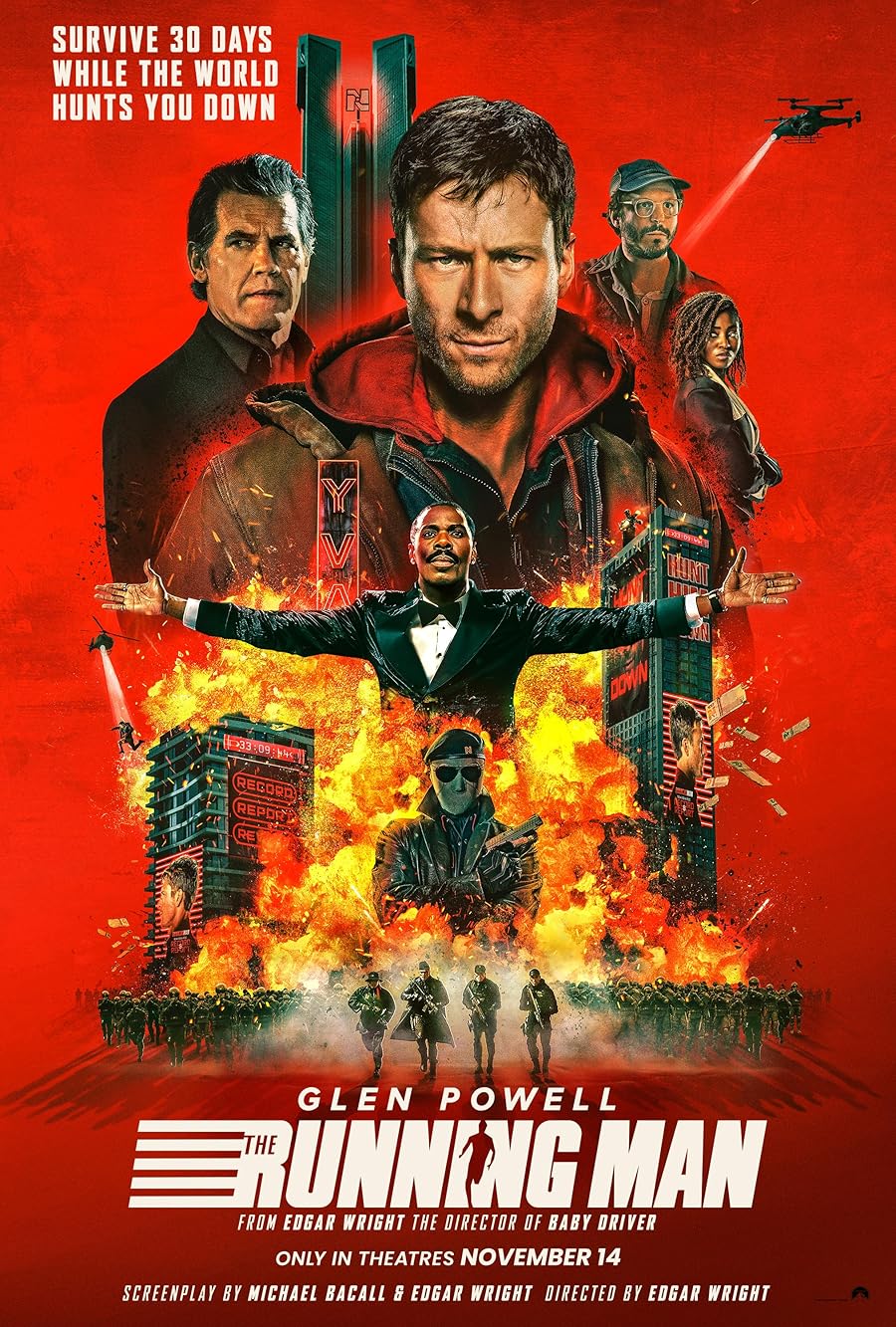 دانلود فیلم The Running Man 2025 با زیرنویس چسبیده